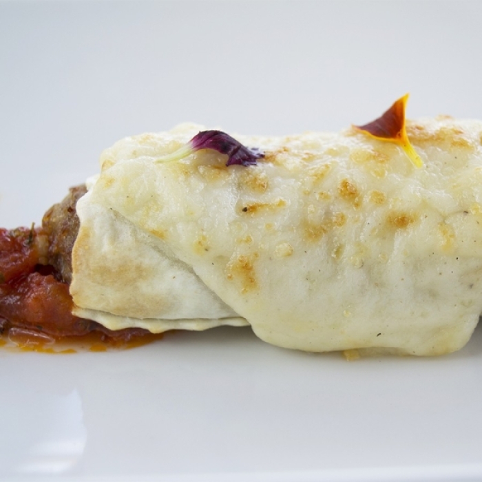 Cannellonis de bœuf en tapas