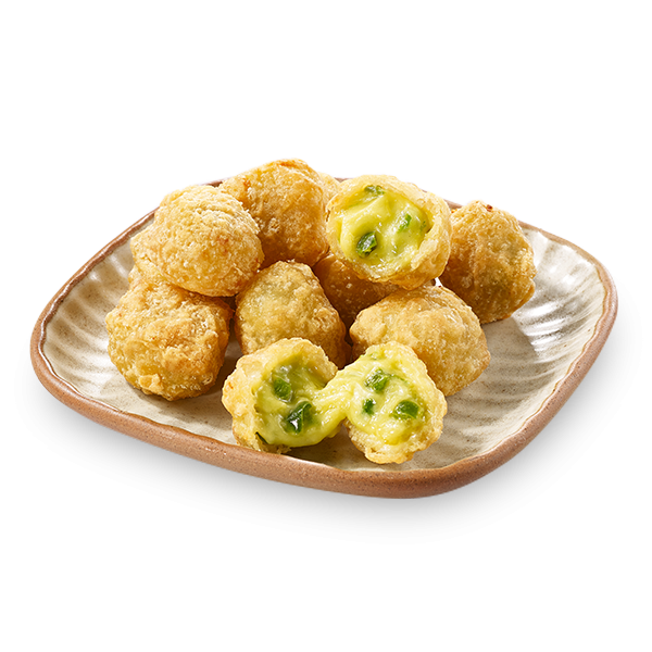 Picadas de queijo com malagueta