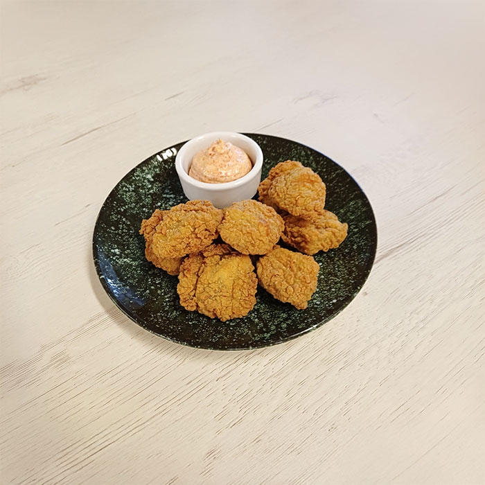 Crunchy Kentucky con mayo chipotle
